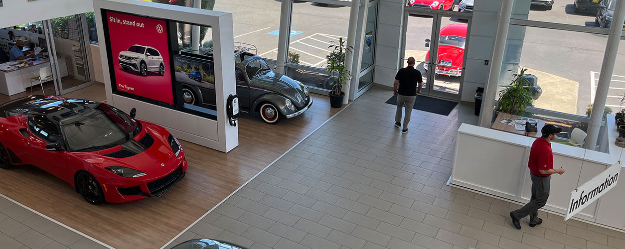 Bud Clary Dealership Showroom
